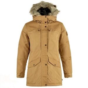 🇸🇪⛷️🏔️ FJALLRAVEN SINGI DOWN JACKET in Buckwheat Brown size Small